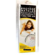 Protège matelas imperméable 140x190cm forme housse