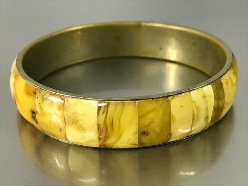 Ancien bracelet ambre cadeau - ancien,