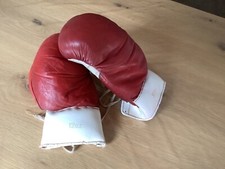 ANCIEN GANTS DE BOXE VINTAGE EN CUIR