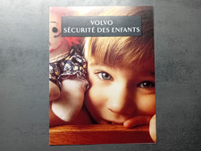 prospectus VOLVO sécurité des enfants