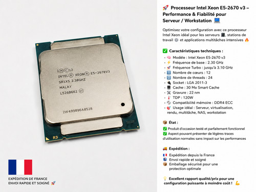 Processeur intel xeon 2670 - intel,