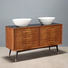 Commode Vintage Plaquée en