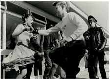 Danseurs "Blue suede shoes" Silver Print.  Tirage argentique  13x18  Circa