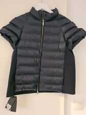 NWT RRD  WINTER FUR IN DUCK FLEECE 21514 NAVY/DOUDOUNE S/S MANCHE RRD WOMEN BLEU