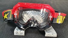 Lunettes De Motocross Quad Ariete 07 COLORS GOGGLES Taille Unique Rouge/Noir