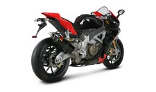 S-A10SO6-ZC Échappement Akrapovic Carbone Non Homologué Aprilia Tuono V4 11-16