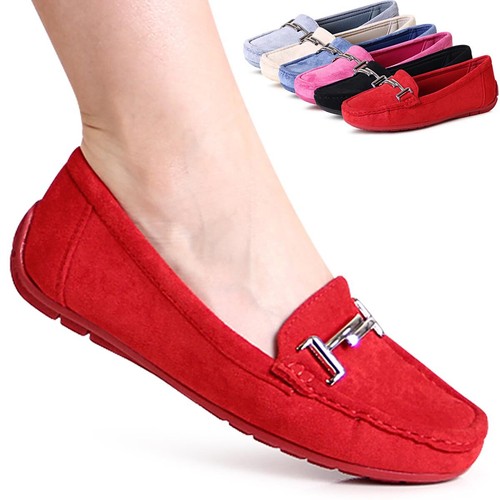 Femmes velours mocassins - femmes,