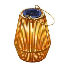 Lanterne Solaire en Osier