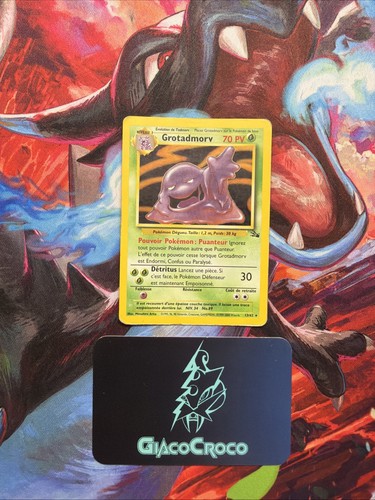 Carte pokemon grotadmorv holo - carte,