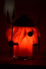 Lampe Viking  Olaf Old Timer Ferrari année 60/ 70 Vintage Lamp