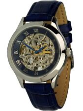 Enzo Bellini By Trias Petit Montre Squelette Bleu Automatique Ø 38 MM Mixte