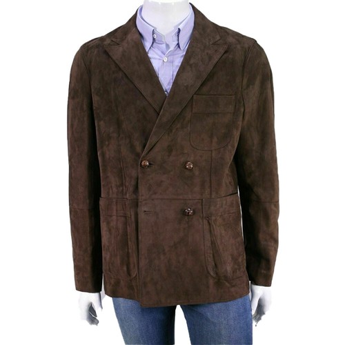 Veste blazer cuir agneau - blazer,