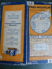 Carte michelin 56 paris reims