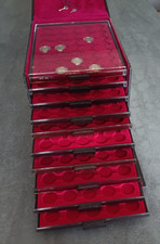 Valise numismatique en simili