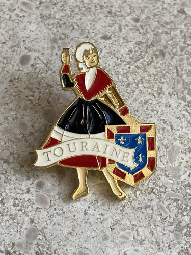 Pin touraine blason fleur - touraine,