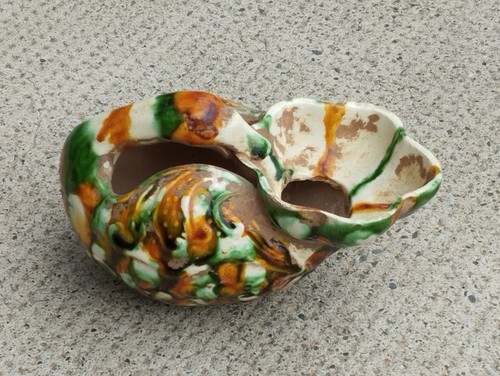Antique duck sancai - antique,