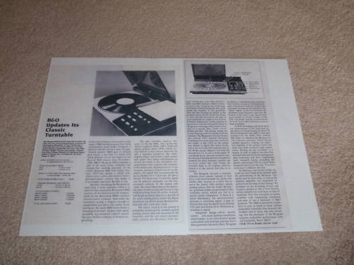 Bang olufsen beogram 8000 - bang,