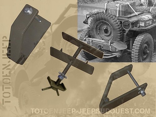 Kit support roue calandre sas - support,