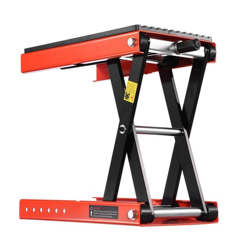 Cric moto ciseaux acier - cric,