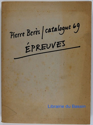 Catalogue epreuves - catalogue, 69