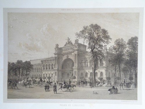 Paris dans splendeur palais - paris,