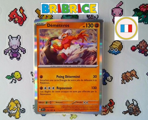 Carte pokemon démétéros - pokemon,