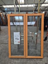 fenetre bois 2 vantaux H155 x L120 cotes tableau second choix (N°405)