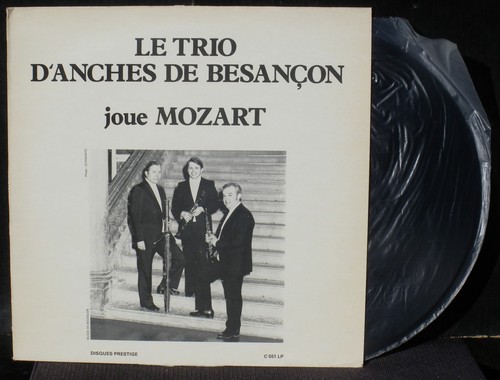 Mozart trio anches de - trio, d'anches