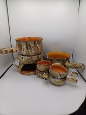 Service à fondue Vallauris en