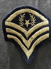 Insigne Tissu Grade Armée US Militaire