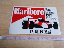 Autocollant MARLBORO - PAU GRAND PRIX F 3000
