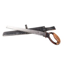 Scie de pionnier allemand authentique, ww2, avec son étui en carton pressé noir