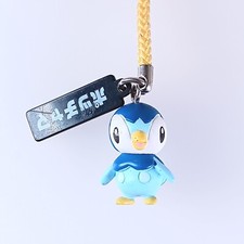 Piplup Pokemon Netsuke Figurine Strap Japanese Nintendo From Japan F/S