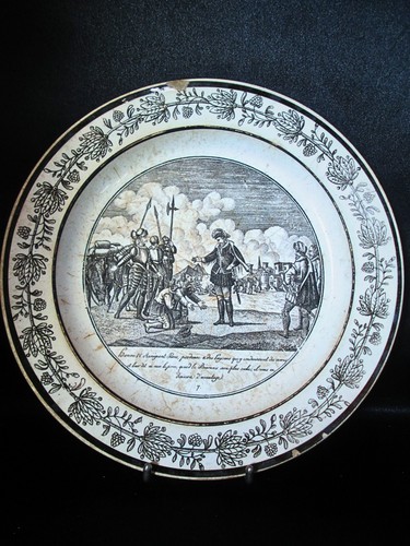 Assiette parlante militaria - assiette,