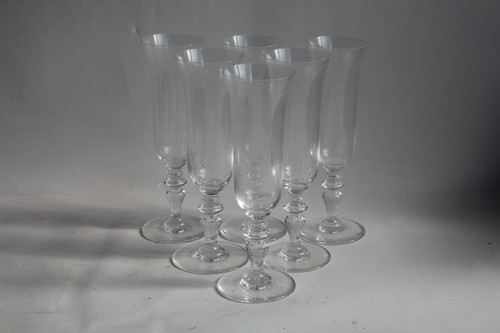 Baccarat flûtes à - 6,