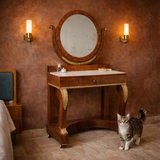 Toilette Restauration Acajou