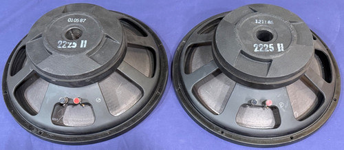 Pair vintage jbl 2225h - of,