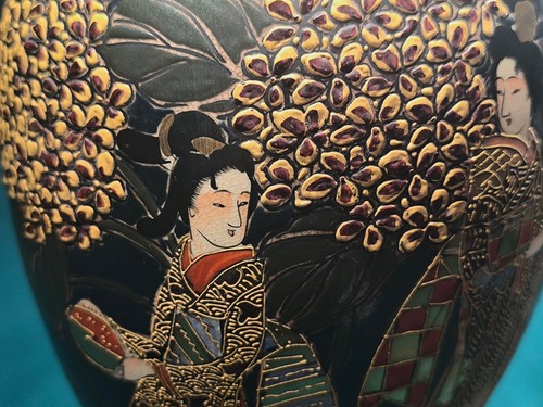 Japanese satsuma moriage - satsuma,