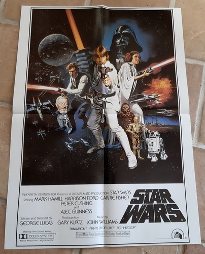 Poster affiche revue cinema - affiche,