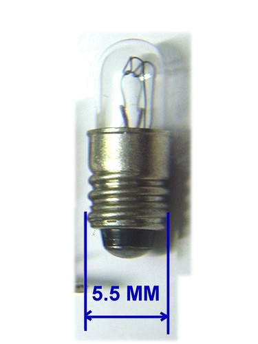 Ampoule miniature vis culot - vis,
