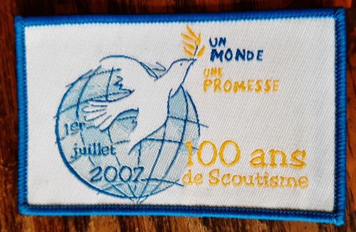 Insigne tissu scouts france - tissu, de