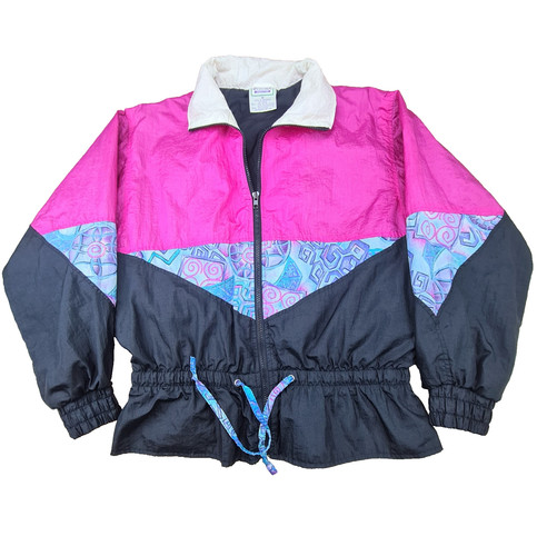 Veste coup vent motif - veste, fou