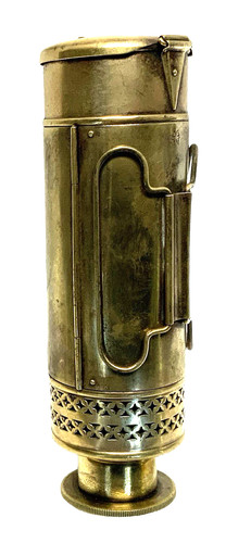 Ancien etrange lampe bougie - lampe,