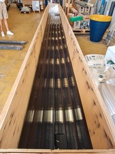 Lames polycarbonate pour volet piscine 12x6m