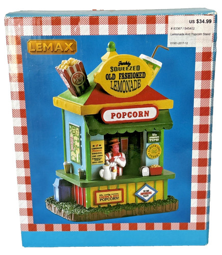 Lemax lemonade and popcorn - lemonade,