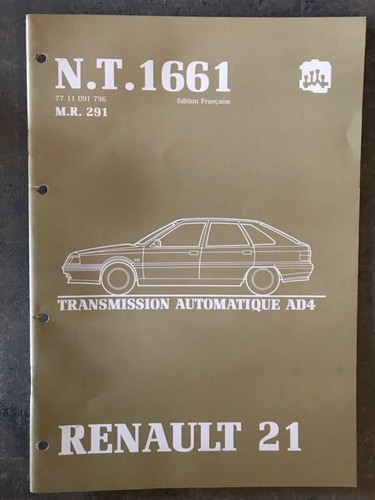 Manuel réparation mr291 - manuel, de