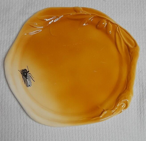 Plat tarte faience de - ,