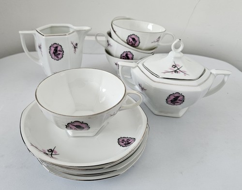 Service café ancien en - ,
