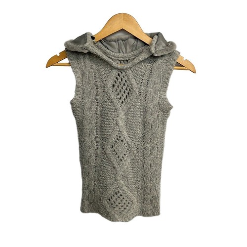 Pull sans manches fausse - sans, en