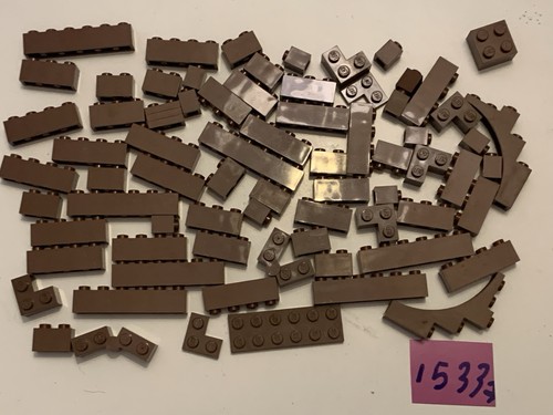 Lot pieces lego marron - de,
